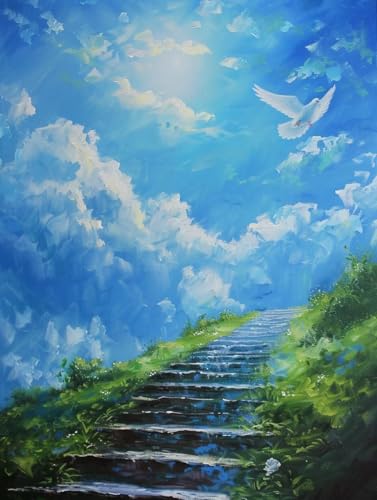 Vogel Diamond Painting Set, 5D Diamond Painting Erwachsene Landschaft, DIY Basteln Erwachsene, Mosaikherstellung Diamant Malerei Set, als Deko Wohnzimmer und Zimmer Deko Geschenke 30x40cm E-4032 von MAYINGOU