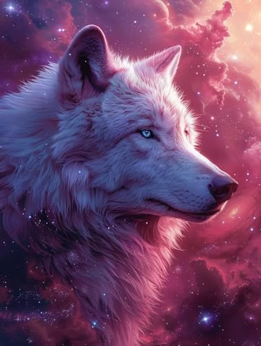 Wolf Malen Nach Zahlen Erwachsene, Sternenhimmel Malen Nach Zahlen, DIY Handgemalt Ölgemälde Kit mit Pinseln Acrylfarbe, Paint by Numbers Adult Bastelset Erwachsene, Geschenke 60x80 cm 3-4661 Wolf Malen Nach Zahlen Erwachsene, Sternenhimmel Malen Nach Zahlen, DIY Handgemalt Ölgemälde Kit mit Pinseln Acrylfarbe, Paint by Numbers Adult Bastelset Erwachsene, Geschenke 60x80 cm 3-4661 von MAYINGOU