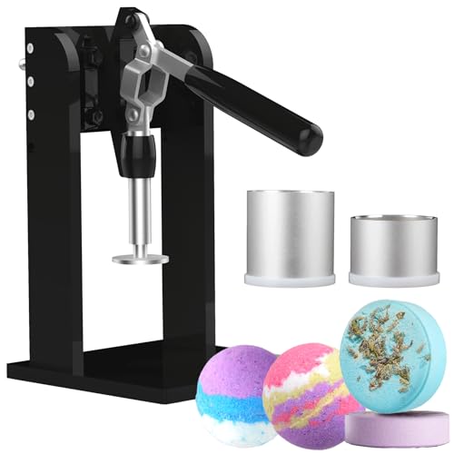 Badekugel-Pressmaschine, Badebomben-Formen, DIY-Geschenke für Frauen, 6,3 cm Badebomben und Dusch-Dampfgarer von MAYIPLAY