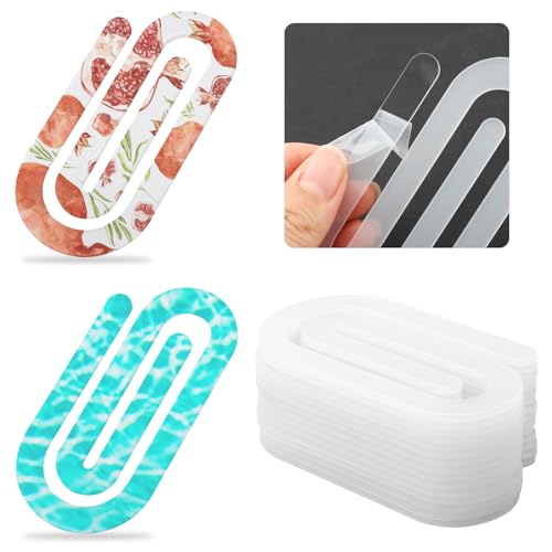 15 Stück Sublimations-Büroklammern aus Acryl, 10,2 x 5,1 cm, große transparente Büroklammern für Wärmeübertragung, Handwerk, Schule, Klassenzimmer, Schreibwaren, Büro 15 Stück Sublimations-Büroklammern aus Acryl, 10,2 x 5,1 cm, große transparente Büroklammern für Wärmeübertragung, Handwerk, Schule, Klassenzimmer, Schreibwaren, Büro von MAYIT