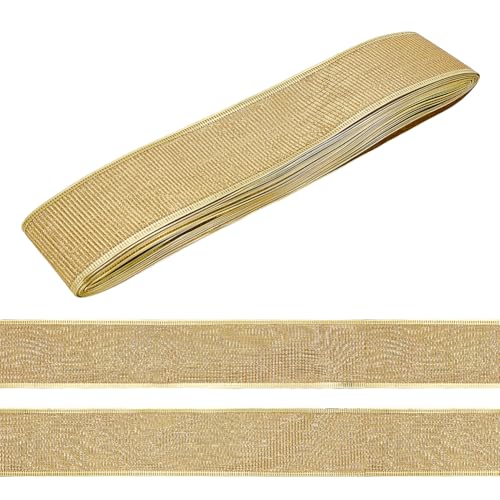 MAYJOYDIY 10 m Helles Khaki Satinband Mit Draht 50mm Breit Weihnachtliches Dekoband Goldrand Geschenkband Geschenkverpackung Kränze Baumschmuck Basteln Schleifenherstellung MAYJOYDIY 10 m Helles Khaki Satinband Mit Draht 50mm Breit Weihnachtliches Dekoband Goldrand Geschenkband Geschenkverpackung Kränze Baumschmuck Basteln Schleifenherstellung von MAYJOYDIY