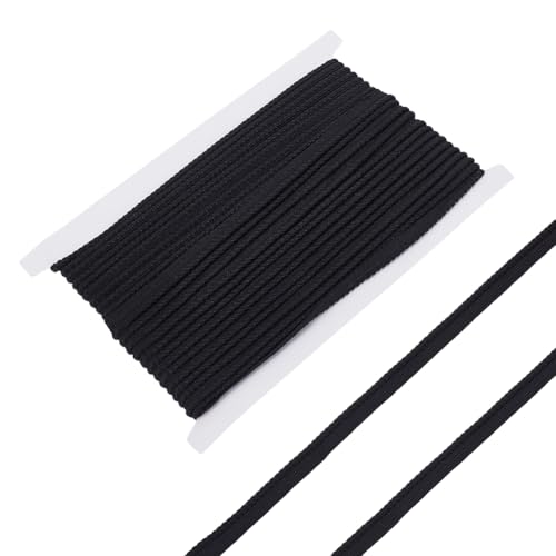 MAYJOYDIY 13.7 m Schwarze Gedrehte Lippenkordel 11mm Gedrehte Seilkordel Mit Lippenkante Polyester Paspelkordel Seilverzierung Zum Nähen von Kleidung Kissen Lampen Und Vorhängen MAYJOYDIY 13.7 m Schwarze Gedrehte Lippenkordel 11mm Gedrehte Seilkordel Mit Lippenkante Polyester Paspelkordel Seilverzierung Zum Nähen von Kleidung Kissen Lampen Und Vorhängen von MAYJOYDIY