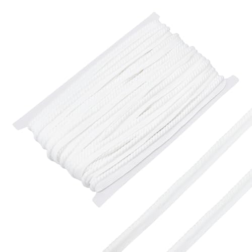 MAYJOYDIY 13.7 m Weißes Gedrehtes Lippenkordelband 12mm Große Gedrehte Kordel Mit Lippe Polyester Kantenpaspelierung Kordel Seilverzierung Zum Nähen von Kleidung Kissen Lampen Vorhängen MAYJOYDIY 13.7 m Weißes Gedrehtes Lippenkordelband 12mm Große Gedrehte Kordel Mit Lippe Polyester Kantenpaspelierung Kordel Seilverzierung Zum Nähen von Kleidung Kissen Lampen Vorhängen von MAYJOYDIY