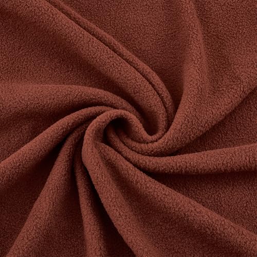 MAYJOYDIY 1m Gelbbraun Einfarbiger Gestrickter Polarfleece Stoff 1.6m Polyester Plüschfleece Gewebe Breiter Weicher Dehnbarer Textilien Zum Nähen Decken Hosen Jacken Röcke MAYJOYDIY 1m Gelbbraun Einfarbiger Gestrickter Polarfleece Stoff 1.6m Polyester Plüschfleece Gewebe Breiter Weicher Dehnbarer Textilien Zum Nähen Decken Hosen Jacken Röcke von MAYJOYDIY