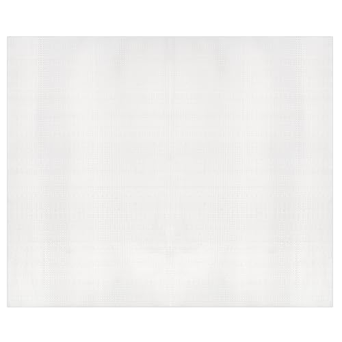 MAYJOYDIY 1m Kreuzstich Aida Stoff 22cm Wasserlöslicher Leinwand Zauberstoff Stick Canvas Handarbeitsstoff Für Tischdecken Stoffdekoration Bettlaken DIY Kreuzstich von MAYJOYDIY