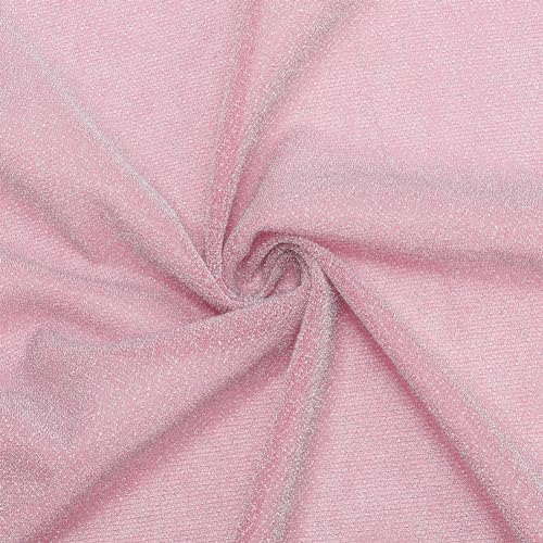 MAYJOYDIY 2 x 1.5 m Dunkelrosa Lurex Polyester Stretchstoff Metallischer Lurex Stoff Funkelnder Stretch Jersey Für Kleidung Kleider Kostüme Kunsthandwerk Heimdekoration Hochzeitsfeier MAYJOYDIY 2 x 1.5 m Dunkelrosa Lurex Polyester Stretchstoff Metallischer Lurex Stoff Funkelnder Stretch Jersey Für Kleidung Kleider Kostüme Kunsthandwerk Heimdekoration Hochzeitsfeier von MAYJOYDIY