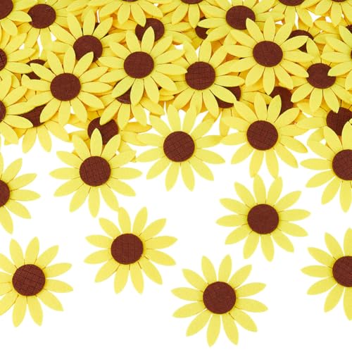 MAYJOYDIY 50 Stück Einlagige Gelbe Sonnenblumen Applikation Aus Filz 80.5mm Sonnenblumen Pinnwand Wanddekoration DIY Bastelverzierungen Für Scrapbooking Und Heimdekoration Hochzeitsfeier MAYJOYDIY 50 Stück Einlagige Gelbe Sonnenblumen Applikation Aus Filz 80.5mm Sonnenblumen Pinnwand Wanddekoration DIY Bastelverzierungen Für Scrapbooking Und Heimdekoration Hochzeitsfeier von MAYJOYDIY