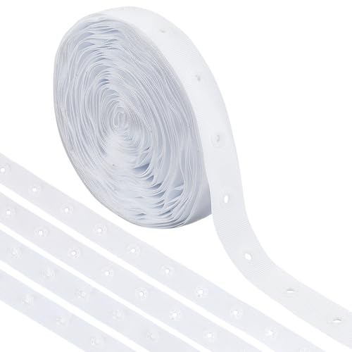 MAYJOYDIY 8.2 m Weißes Druckknopfband Nähverschlussband 17mm Breit Druckknopfband Aus Polyester Kunststoff Weicher Stoff Nähdruckknopf Für Heimwerker Basteln Kleidungszubehör MAYJOYDIY 8.2 m Weißes Druckknopfband Nähverschlussband 17mm Breit Druckknopfband Aus Polyester Kunststoff Weicher Stoff Nähdruckknopf Für Heimwerker Basteln Kleidungszubehör von MAYJOYDIY