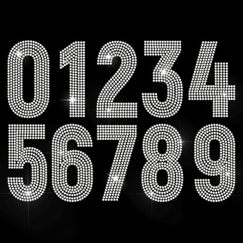 MAYJOYDIY Bling Number Strass Aufbügler Hotfix Transferaufkleber 0-9 Digitale Zahl Kleidungsreparatur Kristall DIY Patch Reparatur Hotfix Applikation Für Schuhe Taschen Hüte Dekoration Handwerk MAYJOYDIY Bling Number Strass Aufbügler Hotfix Transferaufkleber 0-9 Digitale Zahl Kleidungsreparatur Kristall DIY Patch Reparatur Hotfix Applikation Für Schuhe Taschen Hüte Dekoration Handwerk von MAYJOYDIY