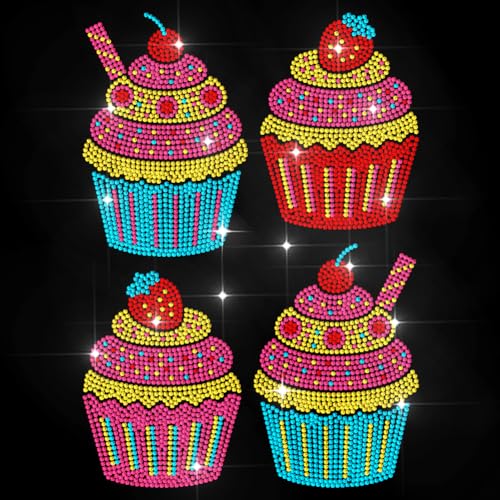 MAYJOYDIY Dessert Motiv Strass Aufkleber Zum Aufbügeln Cupcake Bling Hotfix Transferaufkleber Modeartikel Wärmeübertragungspatch Applikation Für T Shirt Mütze Jacke Kleidersack DIY Dekor MAYJOYDIY Dessert Motiv Strass Aufkleber Zum Aufbügeln Cupcake Bling Hotfix Transferaufkleber Modeartikel Wärmeübertragungspatch Applikation Für T Shirt Mütze Jacke Kleidersack DIY Dekor von MAYJOYDIY