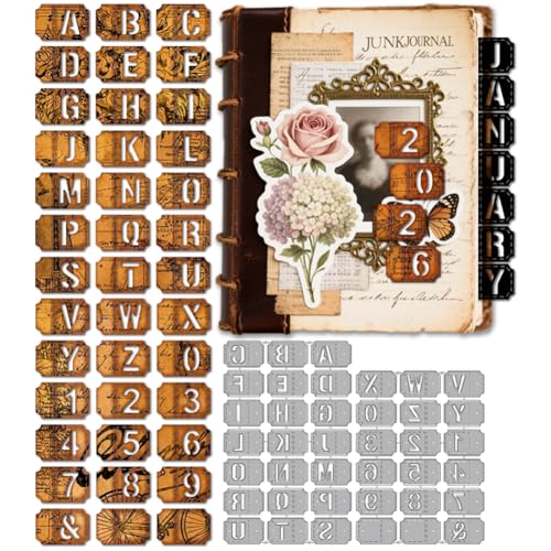 MAYJOYDIY Englischen Buchstaben Metall Stanzformen Set Mit Zahlen Und Wörtern Alphabeten Stanzschablonen Prägevorlage Für DIY Scrapbooking Basteln Kartenherstellung Album Geschenkdekor MAYJOYDIY Englischen Buchstaben Metall Stanzformen Set Mit Zahlen Und Wörtern Alphabeten Stanzschablonen Prägevorlage Für DIY Scrapbooking Basteln Kartenherstellung Album Geschenkdekor von MAYJOYDIY