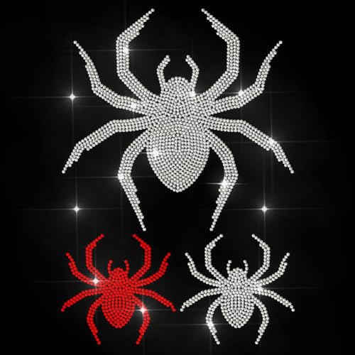MAYJOYDIY Halloween Spinne Strass Aufbügler Hotfix Transfer Spinnennetz Thermotransfer Aufkleber Tiermuster Kleidungsdekoration Applikation Für Hemd Tasche Hut Jacke Jeans Schuhe DIY Basteln MAYJOYDIY Halloween Spinne Strass Aufbügler Hotfix Transfer Spinnennetz Thermotransfer Aufkleber Tiermuster Kleidungsdekoration Applikation Für Hemd Tasche Hut Jacke Jeans Schuhe DIY Basteln von MAYJOYDIY