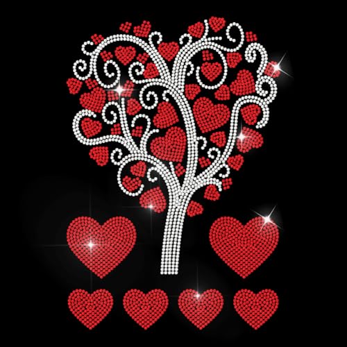 MAYJOYDIY Herz Baum Strass Zum Aufbügeln Auf Hotfix Herzförmiger Baum Thermotransfer Aufkleber Romantisches Liebesthema Strass Hotfix Transferaufkleber Für Hemden Taschen Hüte Jeans MAYJOYDIY Herz Baum Strass Zum Aufbügeln Auf Hotfix Herzförmiger Baum Thermotransfer Aufkleber Romantisches Liebesthema Strass Hotfix Transferaufkleber Für Hemden Taschen Hüte Jeans von MAYJOYDIY