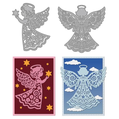 MAYJOYDIY Kleine Engel Metall Stanzformen Geflügelte Engel Stanzschablonen Mädchen Karbonstahl Prägevorlage Für DIY Scrapbooking Alben Dekorative Prägung Papierkartenherstellung MAYJOYDIY Kleine Engel Metall Stanzformen Geflügelte Engel Stanzschablonen Mädchen Karbonstahl Prägevorlage Für DIY Scrapbooking Alben Dekorative Prägung Papierkartenherstellung von MAYJOYDIY