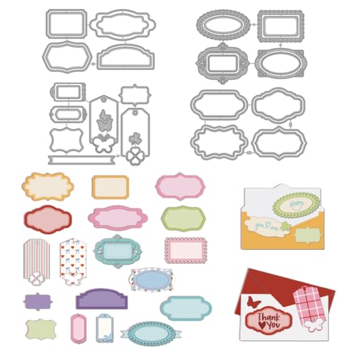 MAYJOYDIY Kleine Etiketten Metall Stanzformen Unregelmäßiger Rand Stanzschablone Schmetterlingskleeblatt Prägung Schnittvorlage Für Karten Scrapbooking Alben Handgemachte Geschenke Dekoration MAYJOYDIY Kleine Etiketten Metall Stanzformen Unregelmäßiger Rand Stanzschablone Schmetterlingskleeblatt Prägung Schnittvorlage Für Karten Scrapbooking Alben Handgemachte Geschenke Dekoration von MAYJOYDIY