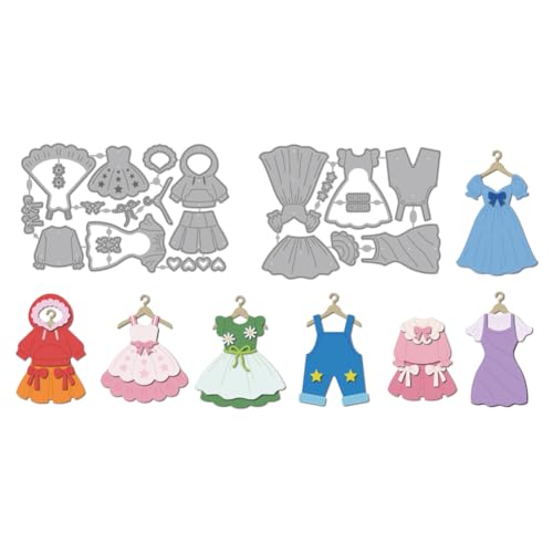 MAYJOYDIY Metall-Stanzformen für Prinzessinnenkleid, Dame zum Verkleiden, Schablonen für Kleiderschrank, Prägeschablone, Scrapbooking, Werkzeug für Bastelarbeiten, Kartenherstellung, Album, festliche MAYJOYDIY Metall-Stanzformen für Prinzessinnenkleid, Dame zum Verkleiden, Schablonen für Kleiderschrank, Prägeschablone, Scrapbooking, Werkzeug für Bastelarbeiten, Kartenherstellung, Album, festliche von MAYJOYDIY