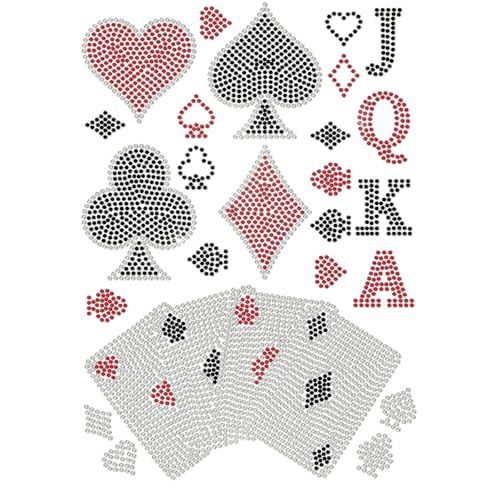 MAYJOYDIY Pokeranzug Muster Strass Aufnäher Zum Aufbügeln Hotfix Transfer Aufkleber Zaubertrick Themen Strass DIY Applikation Zum Aufbügeln Hotfix Transfer Für T Shirt Jacke Kleidung Basteln MAYJOYDIY Pokeranzug Muster Strass Aufnäher Zum Aufbügeln Hotfix Transfer Aufkleber Zaubertrick Themen Strass DIY Applikation Zum Aufbügeln Hotfix Transfer Für T Shirt Jacke Kleidung Basteln von MAYJOYDIY