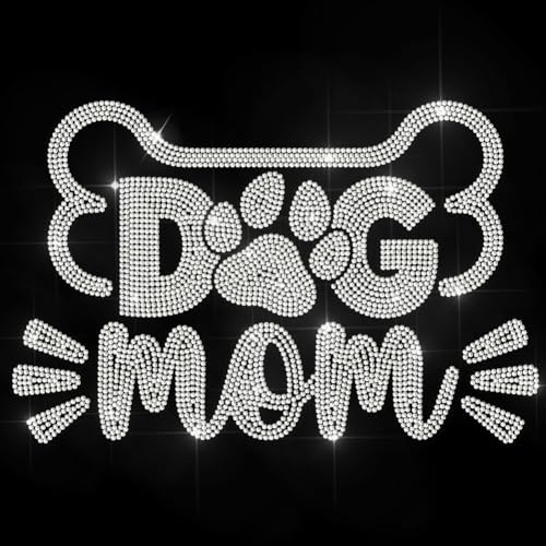 MAYJOYDIY Strass Bügelbild Dog Mom Mit Knochenpfotenabdruck Wärmeübertragungsaufkleber Tierfußabdruck Hotfix Strass Transfers Bügelaufkleber Für Hemden Taschen Hüte Jacken Jeans Heimwerkerarbeiten MAYJOYDIY Strass Bügelbild Dog Mom Mit Knochenpfotenabdruck Wärmeübertragungsaufkleber Tierfußabdruck Hotfix Strass Transfers Bügelaufkleber Für Hemden Taschen Hüte Jacken Jeans Heimwerkerarbeiten von MAYJOYDIY