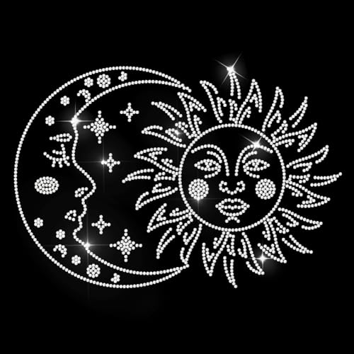 MAYJOYDIY Totenkopf Flammenmuster Strass Aufbügler Hotfix Transfer Feuerskelett Bling Wärmetransfer Aufkleber Dekoration Kleidungsapplikation Für Hemd Tasche Hut Jacke Jeans Schuhe DIY Bastelarbeiten von MAYJOYDIY