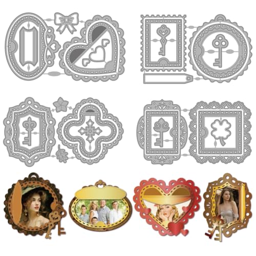 MAYJOYDIY Vintage Fotorahmen Stanzformen Liebes Blumenmuster Metall Stanzformen Ovaler Stanzungen Schneeflocke Prägepapier Stanzschablonen Für Scrapbooking Party Fotoalbum DIY Papierhandwerk MAYJOYDIY Vintage Fotorahmen Stanzformen Liebes Blumenmuster Metall Stanzformen Ovaler Stanzungen Schneeflocke Prägepapier Stanzschablonen Für Scrapbooking Party Fotoalbum DIY Papierhandwerk von MAYJOYDIY