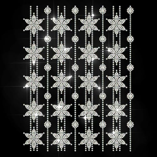 MAYJOYDIY Wiederholende Blumen Strass Aufbügler Hotfix Transfer Geometrische Strasssteinen Zum Aufbügeln Glänzende Kleidungsreparatur Applikation Für T Shirt Mütze Jacke Kleidersack DIY Dekoration MAYJOYDIY Wiederholende Blumen Strass Aufbügler Hotfix Transfer Geometrische Strasssteinen Zum Aufbügeln Glänzende Kleidungsreparatur Applikation Für T Shirt Mütze Jacke Kleidersack DIY Dekoration von MAYJOYDIY
