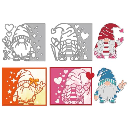 MAYJOYDIY Zwergenpaar Liebesherz Metall Stanzformen Luftballons Stanzformen Sternschleife Prägeschablonen Scrapbooking Werkzeug Für DIY Scrapbooking Basteln Kartenherstellung Album Geschenkdekor MAYJOYDIY Zwergenpaar Liebesherz Metall Stanzformen Luftballons Stanzformen Sternschleife Prägeschablonen Scrapbooking Werkzeug Für DIY Scrapbooking Basteln Kartenherstellung Album Geschenkdekor von MAYJOYDIY