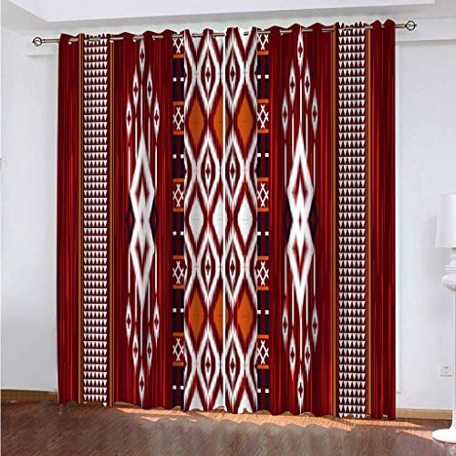 Blickdichte Vorhänge Kinderzimmer 3D Rote Geometrische Drucke Thermovorhang Kälteschutz Gardinen Mit Ösen Vorhang Wärmeisolierend 160x200 cm Verdunklungsvorhänge Wohnzimmer Schlafzimmer Modern Blickdichte Vorhänge Kinderzimmer 3D Rote Geometrische Drucke Thermovorhang Kälteschutz Gardinen Mit Ösen Vorhang Wärmeisolierend 160x200 cm Verdunklungsvorhänge Wohnzimmer Schlafzimmer Modern von MAYNUO