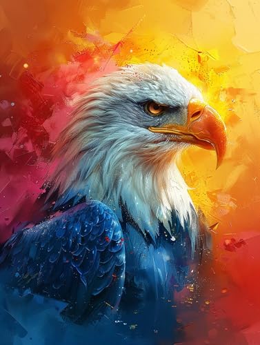 5D Diamond Painting Adler, Diamond Painting Erwachsene Vogel, DIY Basteln Erwachsene, Full Diamant Kunst Malerei Stickerei Kreuzstich Set, Zimmer Deko und Wanddekor, Als Geschenke 100x135cm 8-9446 5D Diamond Painting Adler, Diamond Painting Erwachsene Vogel, DIY Basteln Erwachsene, Full Diamant Kunst Malerei Stickerei Kreuzstich Set, Zimmer Deko und Wanddekor, Als Geschenke 100x135cm 8-9446 von MAYUPEOU
