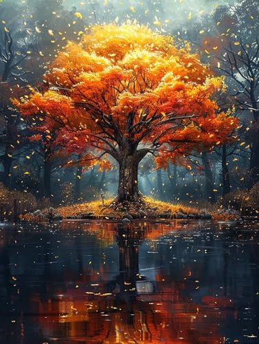 5D Diamond Painting Baum, Diamond Painting Erwachsene Pflanzen, DIY Basteln Erwachsene, Full Diamant Kunst Malerei Stickerei Kreuzstich Set, Zimmer Deko und Wanddekor, Als Geschenke 60X70cm 2-8505 5D Diamond Painting Baum, Diamond Painting Erwachsene Pflanzen, DIY Basteln Erwachsene, Full Diamant Kunst Malerei Stickerei Kreuzstich Set, Zimmer Deko und Wanddekor, Als Geschenke 60X70cm 2-8505 von MAYUPEOU