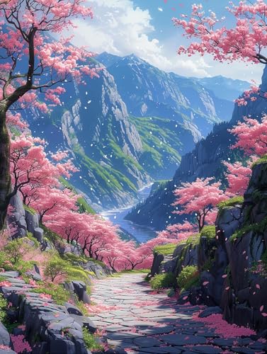 5D Diamond Painting Berg, Diamond Painting Erwachsene Baum, DIY Basteln Erwachsene, Full Diamant Kunst Malerei Stickerei Kreuzstich Set, Zimmer Deko und Wanddekor, Als Geschenke 50x65cm R-2472 5D Diamond Painting Berg, Diamond Painting Erwachsene Baum, DIY Basteln Erwachsene, Full Diamant Kunst Malerei Stickerei Kreuzstich Set, Zimmer Deko und Wanddekor, Als Geschenke 50x65cm R-2472 von MAYUPEOU
