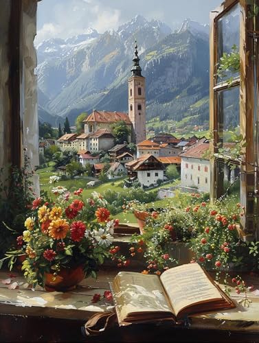 5D Diamond Painting Berg, Diamond Painting Erwachsene Landschaft, DIY Basteln Erwachsene, Full Diamant Kunst Malerei Stickerei Kreuzstich Set, Zimmer Deko und Wanddekor, Als Geschenke 30x40cm 3-2834 5D Diamond Painting Berg, Diamond Painting Erwachsene Landschaft, DIY Basteln Erwachsene, Full Diamant Kunst Malerei Stickerei Kreuzstich Set, Zimmer Deko und Wanddekor, Als Geschenke 30x40cm 3-2834 von MAYUPEOU
