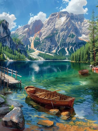 5D Diamond Painting Berg, Diamond Painting Erwachsene Landschaft, DIY Basteln Erwachsene, Full Diamant Kunst Malerei Stickerei Kreuzstich Set, Zimmer Deko und Wanddekor, Als Geschenke 80X110cm H-1452 5D Diamond Painting Berg, Diamond Painting Erwachsene Landschaft, DIY Basteln Erwachsene, Full Diamant Kunst Malerei Stickerei Kreuzstich Set, Zimmer Deko und Wanddekor, Als Geschenke 80X110cm H-1452 von MAYUPEOU