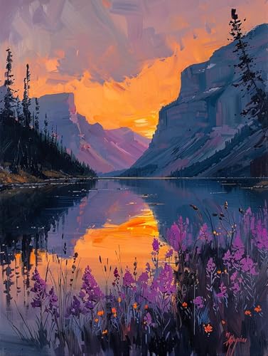 5D Diamond Painting Berg, Diamond Painting Erwachsene Rivers, DIY Basteln Erwachsene, Full Diamant Kunst Malerei Stickerei Kreuzstich Set, Zimmer Deko und Wanddekor, Als Geschenke 50x65cm 8-7555 5D Diamond Painting Berg, Diamond Painting Erwachsene Rivers, DIY Basteln Erwachsene, Full Diamant Kunst Malerei Stickerei Kreuzstich Set, Zimmer Deko und Wanddekor, Als Geschenke 50x65cm 8-7555 von MAYUPEOU