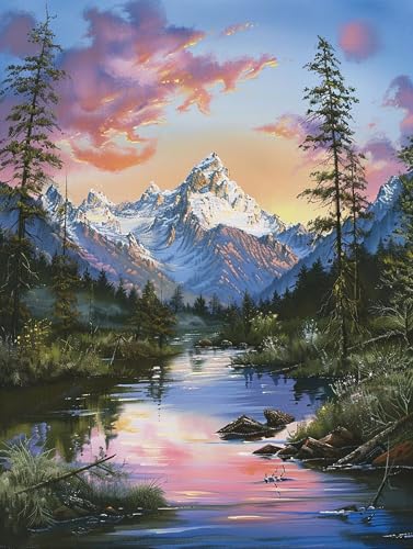 5D Diamond Painting Berg, Diamond Painting Erwachsene Rivers, DIY Basteln Erwachsene, Full Diamant Kunst Malerei Stickerei Kreuzstich Set, Zimmer Deko und Wanddekor, Als Geschenke 90x120cm 5-7858 5D Diamond Painting Berg, Diamond Painting Erwachsene Rivers, DIY Basteln Erwachsene, Full Diamant Kunst Malerei Stickerei Kreuzstich Set, Zimmer Deko und Wanddekor, Als Geschenke 90x120cm 5-7858 von MAYUPEOU