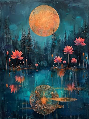 5D Diamond Painting Blume, Diamond Painting Erwachsene Landschaft, DIY Basteln Erwachsene, Full Diamant Kunst Malerei Stickerei Kreuzstich Set, Zimmer Deko und Wanddekor, Als Geschenke 40X50cm 8-1339 5D Diamond Painting Blume, Diamond Painting Erwachsene Landschaft, DIY Basteln Erwachsene, Full Diamant Kunst Malerei Stickerei Kreuzstich Set, Zimmer Deko und Wanddekor, Als Geschenke 40X50cm 8-1339 von MAYUPEOU