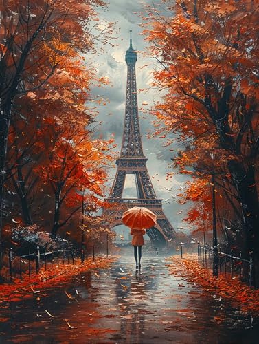 5D Diamond Painting Eiffelturm, Diamond Painting Erwachsene Baum, DIY Basteln Erwachsene, Full Diamant Kunst Malerei Stickerei Kreuzstich Set, Zimmer Deko und Wanddekor, Als Geschenke 40X50cm 7-3009 5D Diamond Painting Eiffelturm, Diamond Painting Erwachsene Baum, DIY Basteln Erwachsene, Full Diamant Kunst Malerei Stickerei Kreuzstich Set, Zimmer Deko und Wanddekor, Als Geschenke 40X50cm 7-3009 von MAYUPEOU