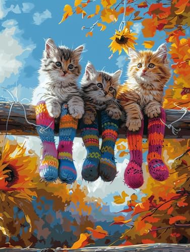 5D Diamond Painting Katze, Diamond Painting Erwachsene Socke, DIY Basteln Erwachsene, Full Diamant Kunst Malerei Stickerei Kreuzstich Set, Zimmer Deko und Wanddekor, Als Geschenke 90x120cm 5-5406 5D Diamond Painting Katze, Diamond Painting Erwachsene Socke, DIY Basteln Erwachsene, Full Diamant Kunst Malerei Stickerei Kreuzstich Set, Zimmer Deko und Wanddekor, Als Geschenke 90x120cm 5-5406 von MAYUPEOU
