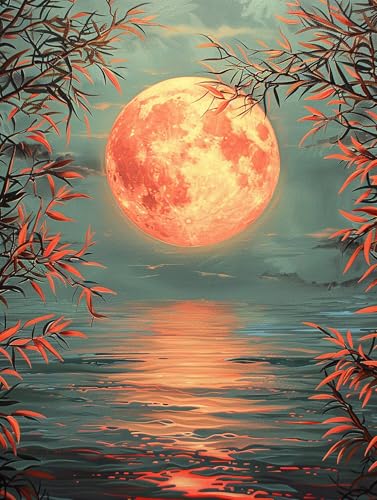 5D Diamond Painting Mond, Diamond Painting Erwachsene Rivers, DIY Basteln Erwachsene, Full Diamant Kunst Malerei Stickerei Kreuzstich Set, Zimmer Deko und Wanddekor, Als Geschenke 70x95cm 0-7561 5D Diamond Painting Mond, Diamond Painting Erwachsene Rivers, DIY Basteln Erwachsene, Full Diamant Kunst Malerei Stickerei Kreuzstich Set, Zimmer Deko und Wanddekor, Als Geschenke 70x95cm 0-7561 von MAYUPEOU