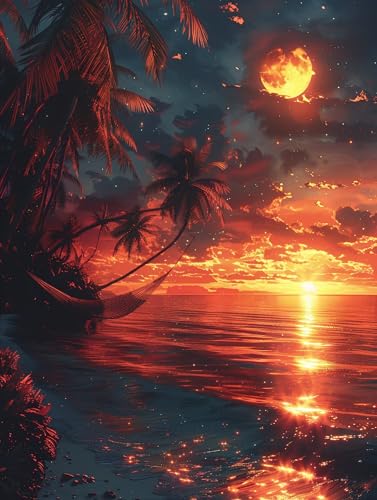 5D Diamond Painting Sonnenuntergang, Diamond Painting Erwachsene Landschaft, DIY Basteln Erwachsene, Full Diamant Kunst Malerei Stickerei Kreuzstich Set, für Zimmer Deko Geschenke 60X80cm 2-3810 5D Diamond Painting Sonnenuntergang, Diamond Painting Erwachsene Landschaft, DIY Basteln Erwachsene, Full Diamant Kunst Malerei Stickerei Kreuzstich Set, für Zimmer Deko Geschenke 60X80cm 2-3810 von MAYUPEOU
