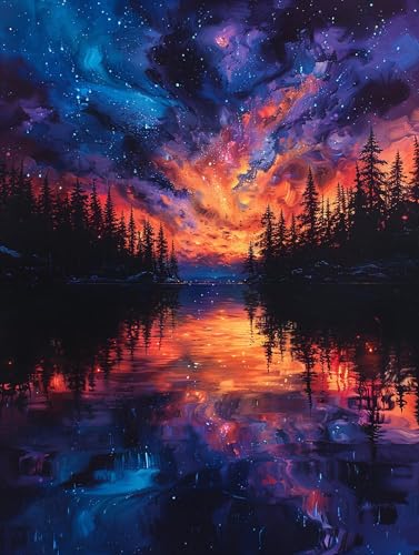 5D Diamond Painting Sonnenuntergang, Diamond Painting Erwachsene Rivers, DIY Basteln Erwachsene, Full Diamant Kunst Malerei Stickerei Kreuzstich Set, Zimmer Deko und Wanddekor 100x130cm M-9838 5D Diamond Painting Sonnenuntergang, Diamond Painting Erwachsene Rivers, DIY Basteln Erwachsene, Full Diamant Kunst Malerei Stickerei Kreuzstich Set, Zimmer Deko und Wanddekor 100x130cm M-9838 von MAYUPEOU