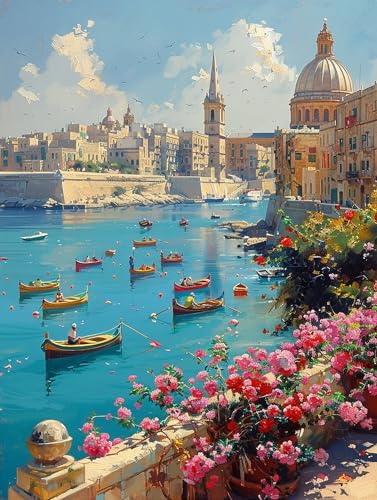 5D Diamond Painting Stadt, Diamond Painting Erwachsene Rivers, DIY Basteln Erwachsene, Full Diamant Kunst Malerei Stickerei Kreuzstich Set, Zimmer Deko und Wanddekor, Als Geschenke 60X80cm R-6311 5D Diamond Painting Stadt, Diamond Painting Erwachsene Rivers, DIY Basteln Erwachsene, Full Diamant Kunst Malerei Stickerei Kreuzstich Set, Zimmer Deko und Wanddekor, Als Geschenke 60X80cm R-6311 von MAYUPEOU