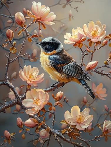 5D Diamond Painting Vogel, Diamond Painting Erwachsene Blume, DIY Basteln Erwachsene, Full Diamant Kunst Malerei Stickerei Kreuzstich Set, Zimmer Deko und Wanddekor, Als Geschenke 100x135cm E-4745 5D Diamond Painting Vogel, Diamond Painting Erwachsene Blume, DIY Basteln Erwachsene, Full Diamant Kunst Malerei Stickerei Kreuzstich Set, Zimmer Deko und Wanddekor, Als Geschenke 100x135cm E-4745 von MAYUPEOU