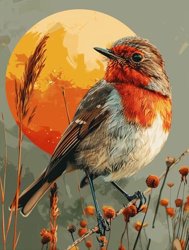 5D Diamond Painting Vogel, Diamond Painting Erwachsene Blume, DIY Basteln Erwachsene, Full Diamant Kunst Malerei Stickerei Kreuzstich Set, Zimmer Deko und Wanddekor, Als Geschenke 90x120cm O-8787 5D Diamond Painting Vogel, Diamond Painting Erwachsene Blume, DIY Basteln Erwachsene, Full Diamant Kunst Malerei Stickerei Kreuzstich Set, Zimmer Deko und Wanddekor, Als Geschenke 90x120cm O-8787 von MAYUPEOU
