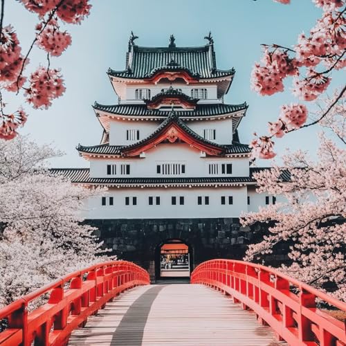 DIY Diamond Painting Japan, Diamond Painting für Wand Décor, 5D Bastelset Erwachsene, Landschaft DIY Runder Full Drill Diamant Malerei Set, Diamant Kunst Malerei Stickerei für Anfänger, 50x50cm 3-5611 DIY Diamond Painting Japan, Diamond Painting für Wand Décor, 5D Bastelset Erwachsene, Landschaft DIY Runder Full Drill Diamant Malerei Set, Diamant Kunst Malerei Stickerei für Anfänger, 50x50cm 3-5611 von MAYUPEOU