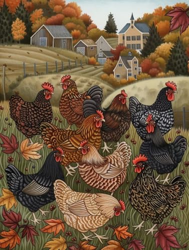 Diamant Painting Bilder Huhn, Diamond Painting Erwachsene HäUser, 5D DIY Full Drill Stickerei Kreuzstich Set, Mosaikherstellung Bastelset Erwachsene, für Deko Wohnzimmer Geschenke 100x135cm 2-5549 Diamant Painting Bilder Huhn, Diamond Painting Erwachsene HäUser, 5D DIY Full Drill Stickerei Kreuzstich Set, Mosaikherstellung Bastelset Erwachsene, für Deko Wohnzimmer Geschenke 100x135cm 2-5549 von MAYUPEOU