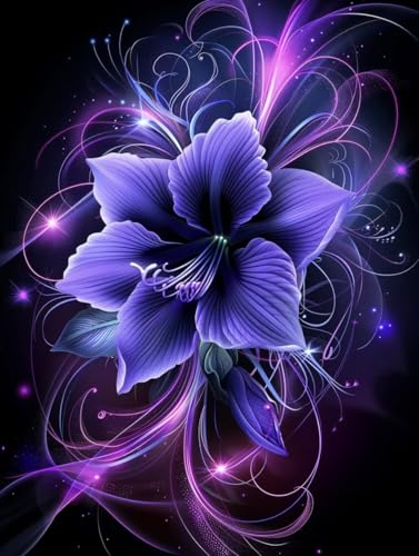 Diamond Painting Erwachsene Blume, Diamant Painting Bilder Psychedelisch, 5D DIY Full Drill Stickerei Kreuzstich Set, Mosaikherstellung Bastelset Erwachsene, für Deko Wohnzimmer 60X70cm 5-1365 Diamond Painting Erwachsene Blume, Diamant Painting Bilder Psychedelisch, 5D DIY Full Drill Stickerei Kreuzstich Set, Mosaikherstellung Bastelset Erwachsene, für Deko Wohnzimmer 60X70cm 5-1365 von MAYUPEOU