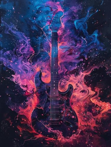 Diamond Painting Erwachsene Gitarre, Diamant Painting Bilder Flamme, 5D DIY Full Drill Stickerei Kreuzstich Set, Mosaikherstellung Bastelset Erwachsene, für Deko Wohnzimmer Geschenke 100x130cm 9-5535 Diamond Painting Erwachsene Gitarre, Diamant Painting Bilder Flamme, 5D DIY Full Drill Stickerei Kreuzstich Set, Mosaikherstellung Bastelset Erwachsene, für Deko Wohnzimmer Geschenke 100x130cm 9-5535 von MAYUPEOU