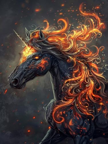 Diamond Painting Erwachsene Horse, Diamant Painting Bilder Tier, 5D DIY Full Drill Stickerei Kreuzstich Set, Mosaikherstellung Bastelset Erwachsene, für Deko Wohnzimmer Geschenke 30x40cm 1-7711 Diamond Painting Erwachsene Horse, Diamant Painting Bilder Tier, 5D DIY Full Drill Stickerei Kreuzstich Set, Mosaikherstellung Bastelset Erwachsene, für Deko Wohnzimmer Geschenke 30x40cm 1-7711 von MAYUPEOU