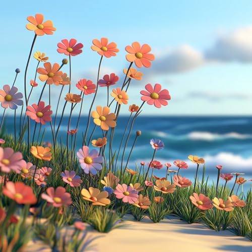 Malen Nach Zahlen Erwachsene Blume, Malen Nach Zahlen für Zimmer Deko, Sicht DIY Basteln Erwachsene Leinwand Kits, DIY Paint by Numbers Kits Mit Pinseln und Acrylfarbe, Geschenke, 70x70cm P-9111 Malen Nach Zahlen Erwachsene Blume, Malen Nach Zahlen für Zimmer Deko, Sicht DIY Basteln Erwachsene Leinwand Kits, DIY Paint by Numbers Kits Mit Pinseln und Acrylfarbe, Geschenke, 70x70cm P-9111 von MAYUPEOU