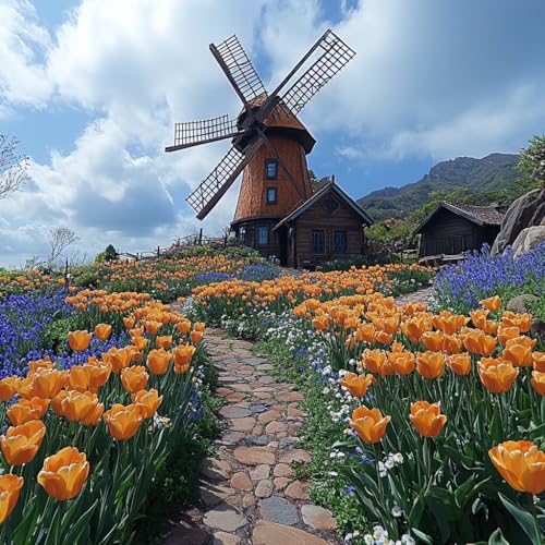 Malen Nach Zahlen Erwachsene Blume,DIY Malen Nach Zahlen Kabine, DIY Basteln Erwachsene Leinwand Kits Mit Pinseln und Acrylfarbe, Paint by Numbers Kits für Anfänger, Deko Wohnzimmer, 30x30cm 4-8801 Malen Nach Zahlen Erwachsene Blume,DIY Malen Nach Zahlen Kabine, DIY Basteln Erwachsene Leinwand Kits Mit Pinseln und Acrylfarbe, Paint by Numbers Kits für Anfänger, Deko Wohnzimmer, 30x30cm 4-8801 von MAYUPEOU
